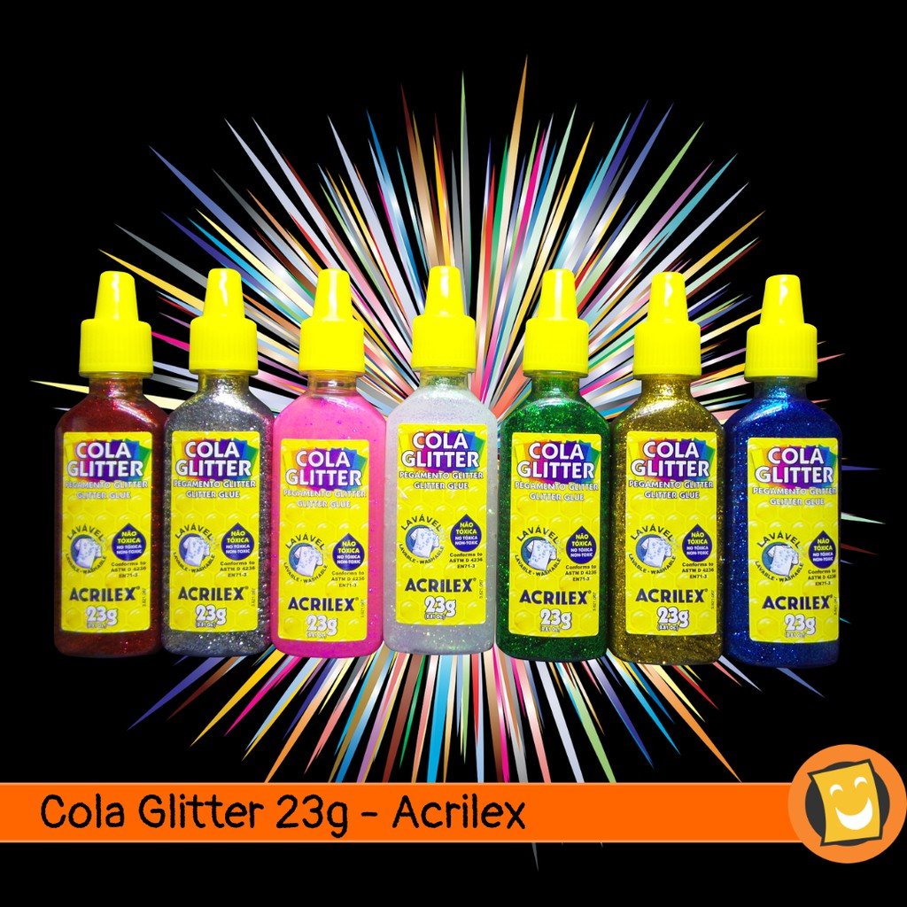 Cola Glitter 23g Acrilex – 1UN