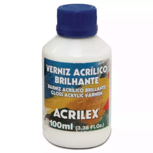 Verniz Acrílico Brilhante Acrilex 100 ml – 1UN