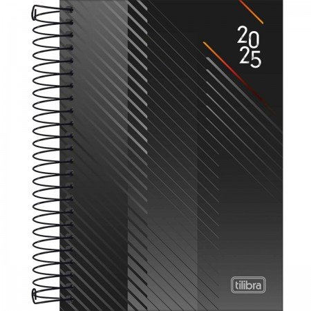 Agenda Executiva Espiral Diária 12,9 X 18,7cm Spot 2025 Tilibra  – 1UN