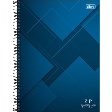 Caderno Quadriculado 5x5mm Universitário Espiral Capa Dura 96 Folhas Tilibra – 1UN