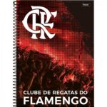 Caderno Universitário Espiral 10 Matérias Flamengo Foroni – 1UN