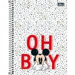 Caderno Universitário Espiral 10 Matérias Mickey Tilibra – 1UN