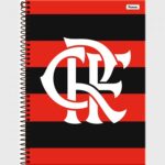 Caderno Universitário Espiral 1 Matéria Flamengo Foroni – 1UN
