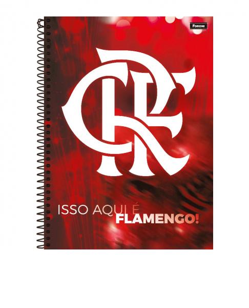 Caderno Universitário Espiral 15 Matérias Flamengo Foroni – 1UN