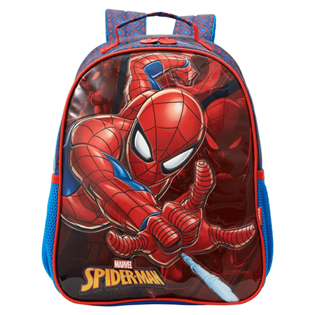 Mochila Escolar 16′ Spider-Man Blue Basic X1-A Xeryus – 1UN