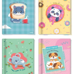 Caderno Brochurão Capa Dura 48 Folhas Lala Pets Credeal – 1UN