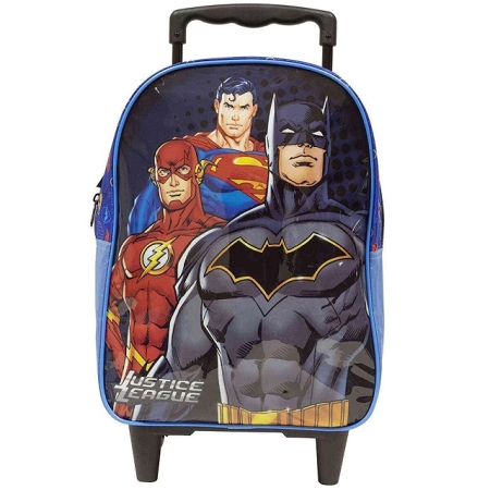 Mochila De Rodinha 16′ Liga Da Justiça 10730 Xeryus – 1UN