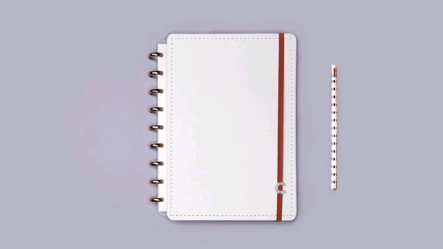 Caderno Inteligente All White A5  – 1UN