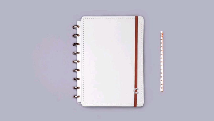 Caderno Inteligente All White Grande – 1UN