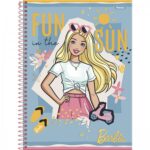 Caderno Universitário Espiral 10 Matérias Barbie Foroni – 1UN