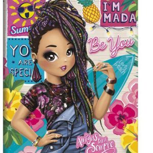 Caderno Brochurão Capa Flexível Amigas para Sempre 80 Folhas Foroni - 1UN