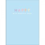 Caderno Brochurão Happy Capa Dura 80 Folhas Tilibra – 1UN