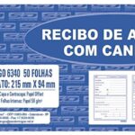 Bloco Recibo de Aluguel com Canhoto 50 Folhas São Domingos – 1UN