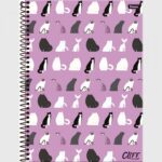 Caderno Universitário Espiral 20 Matérias Cliff Feminino Foroni – 1UN