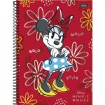 Caderno Universitário Espiral 10 Matérias Minnie Mouse Foroni – 1UN