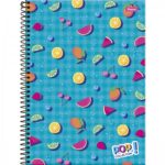 Caderno Universitário Espiral 20 Matérias Pop Collection Foroni – 1UN