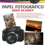 Papel Fotográfico A4 Glossy 120 g/m² com 50 folhas Off Paper – 1UN