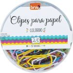 Clips para Papel 2/0 Colorido 50un – 1CX