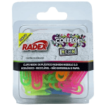 Clips plástico Neon 100un Radex – 1BT