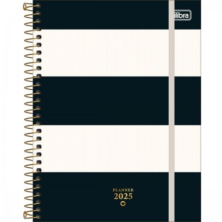 Planner Espiral 17,7 X 24 CM West Village 2025 Tilibra – 1UN