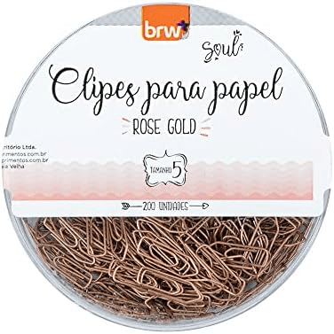 Clips N°5 Rose Gold 200un – 1CX