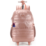 Mochila com Rodinha Juvenil Crinkle Metalizado MC47243UP Up4you – 1UN