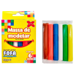 Massa de Modelar 6 Cores 65g Make+ – 1UN