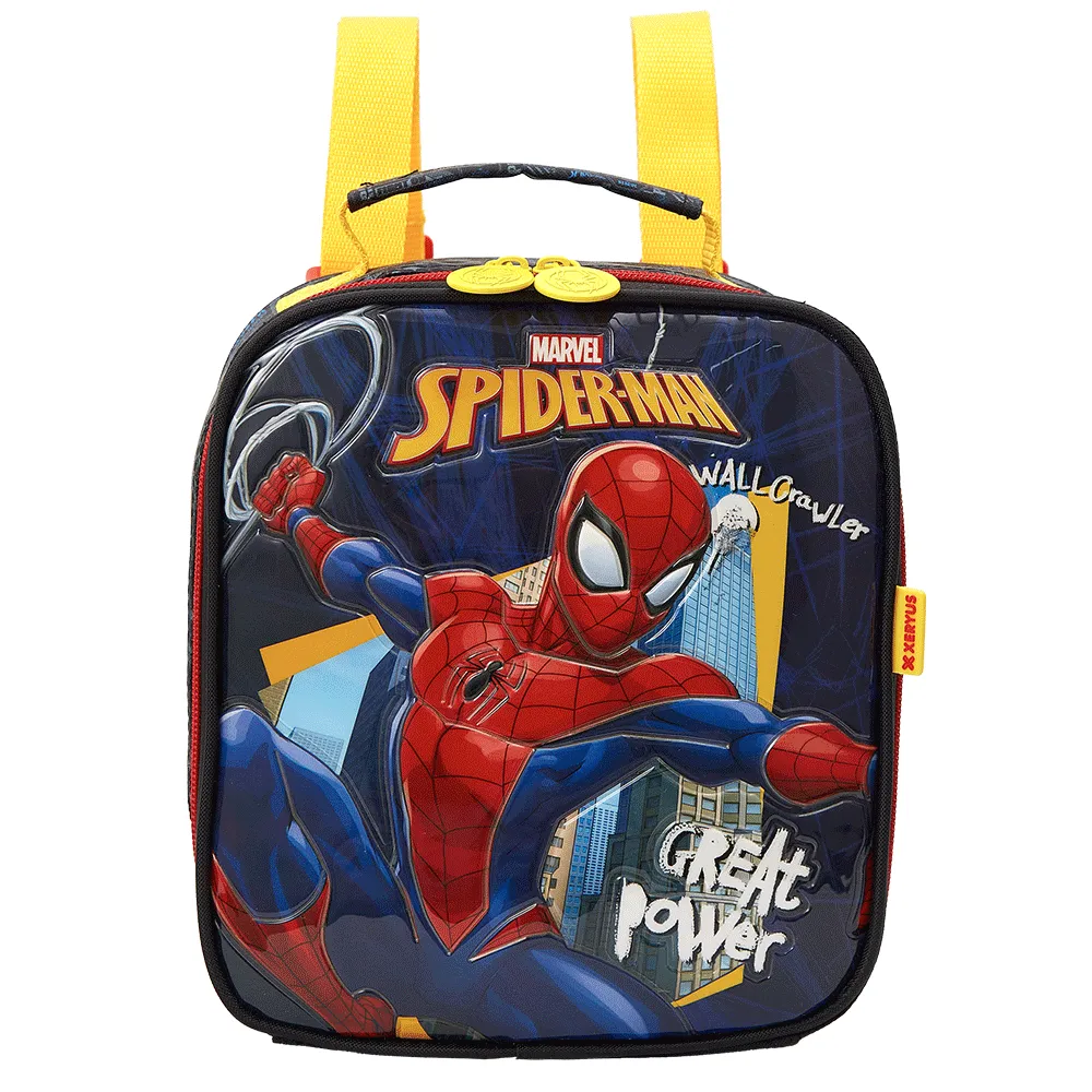 Lancheira Escolar Spider Man Black Basic Xeryus – 1UN